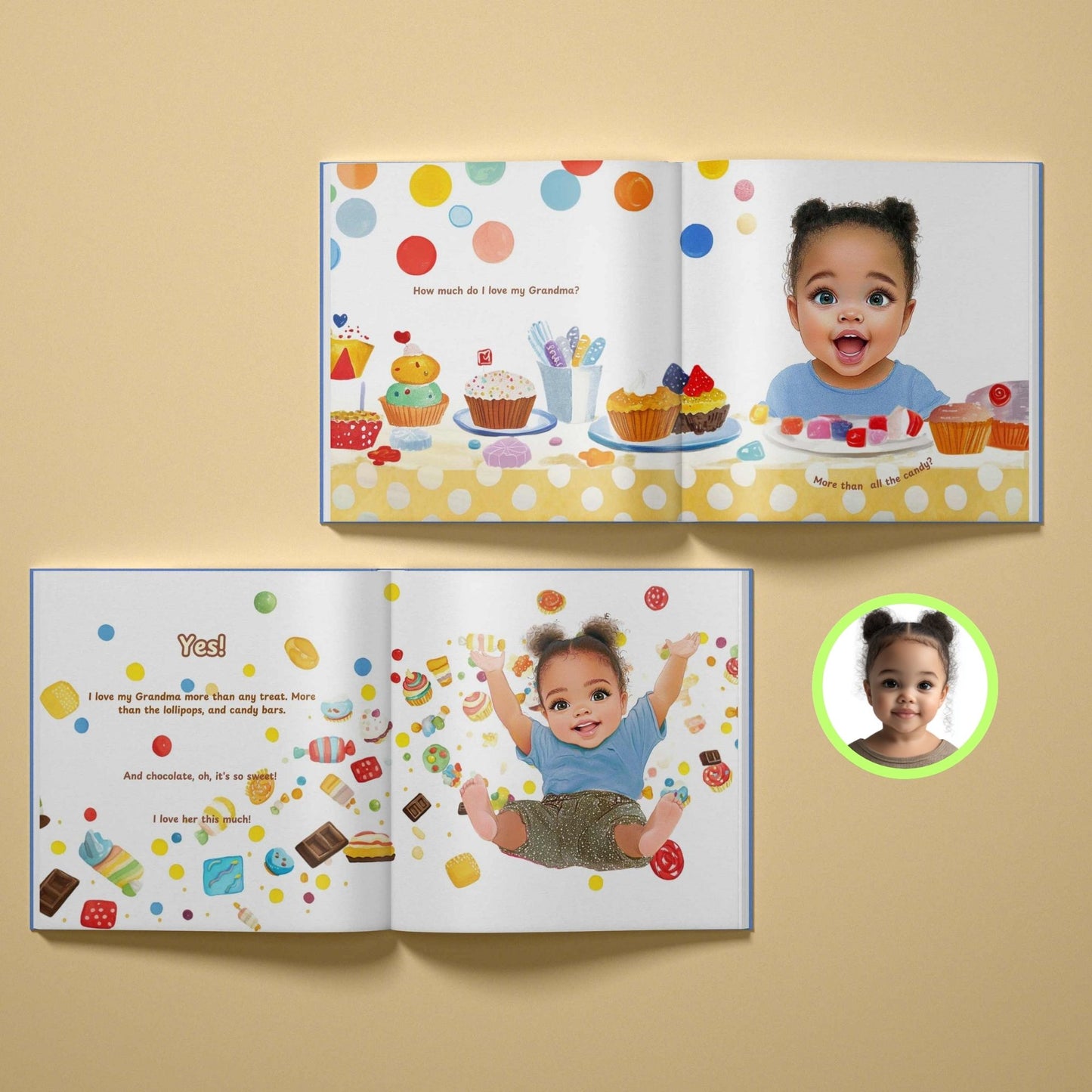 We Love Grandparents This Much! (2–4 Children)