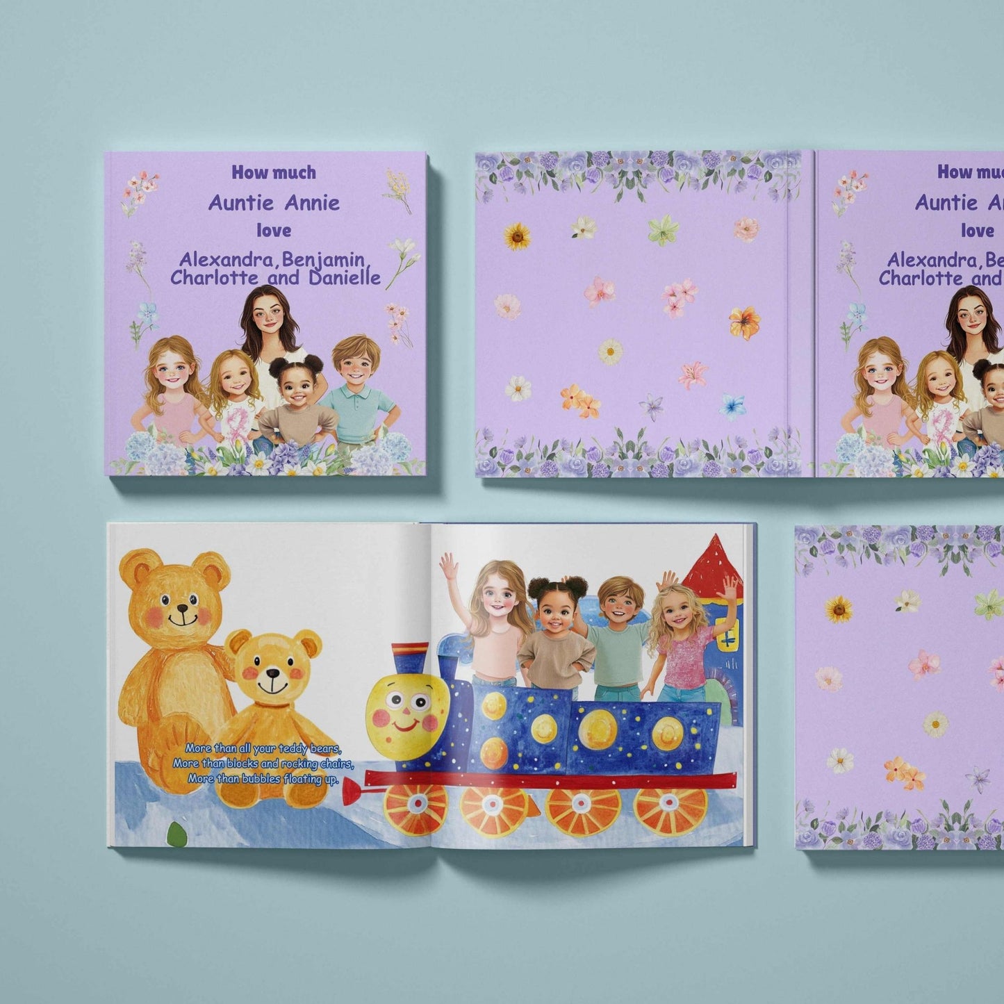 How Much Auntie/Uncle Loves You (2-4 Children)