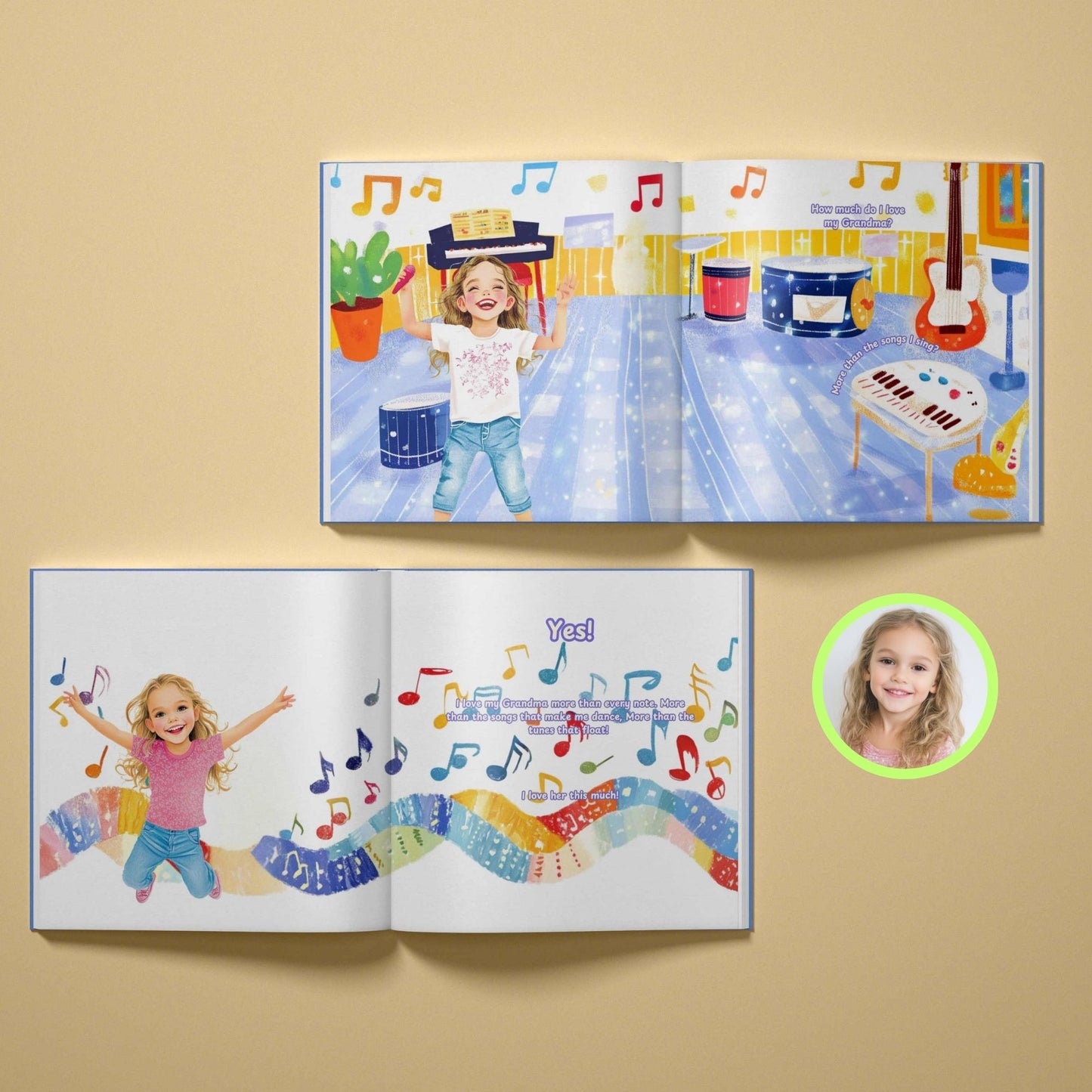 We Love Grandparents This Much! (2–4 Children)