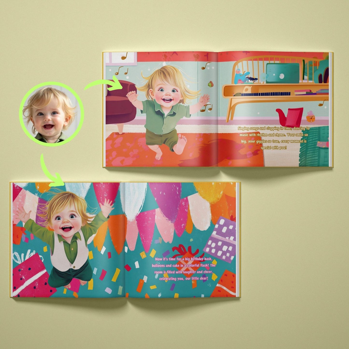 Happy Birthday (for 1st-4th birthday)