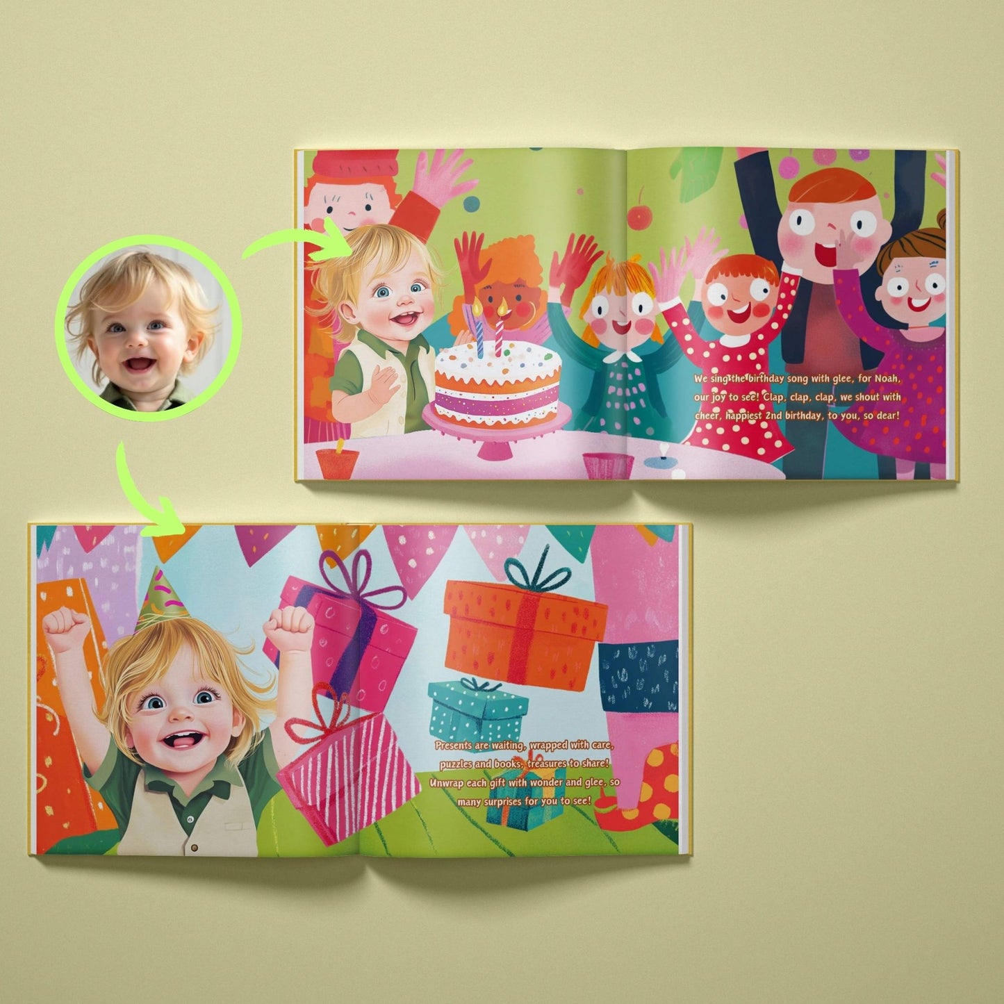 Happy Birthday (for 1st-4th birthday)
