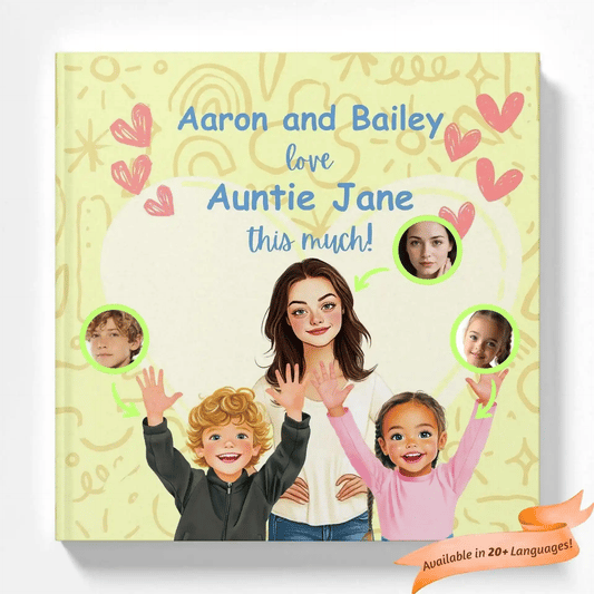 We Love Auntie/Uncle This Much! (2–4 Children)
