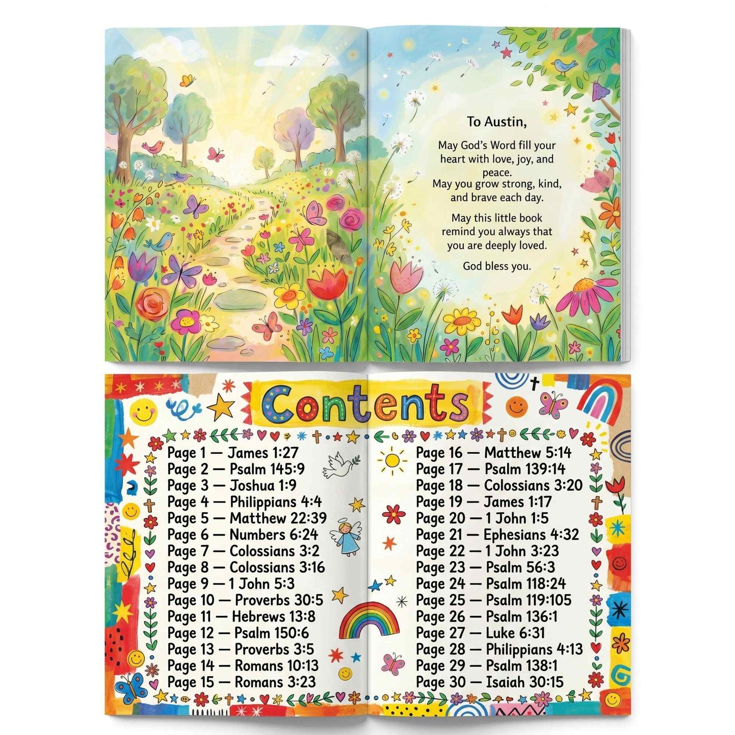 God's Promises for you - 30 Kid Bible Verses