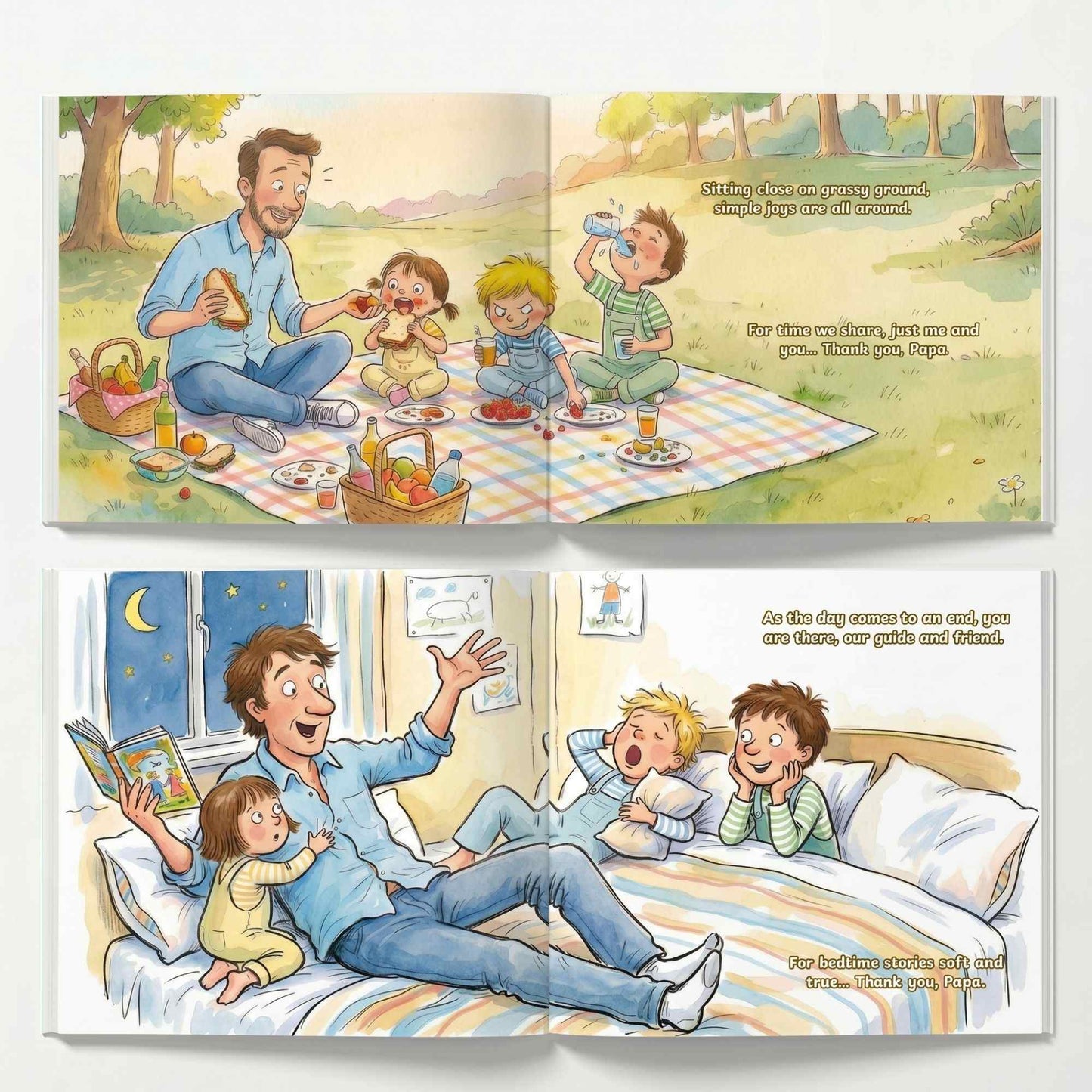 Thank you, Dad (1-4 Children)