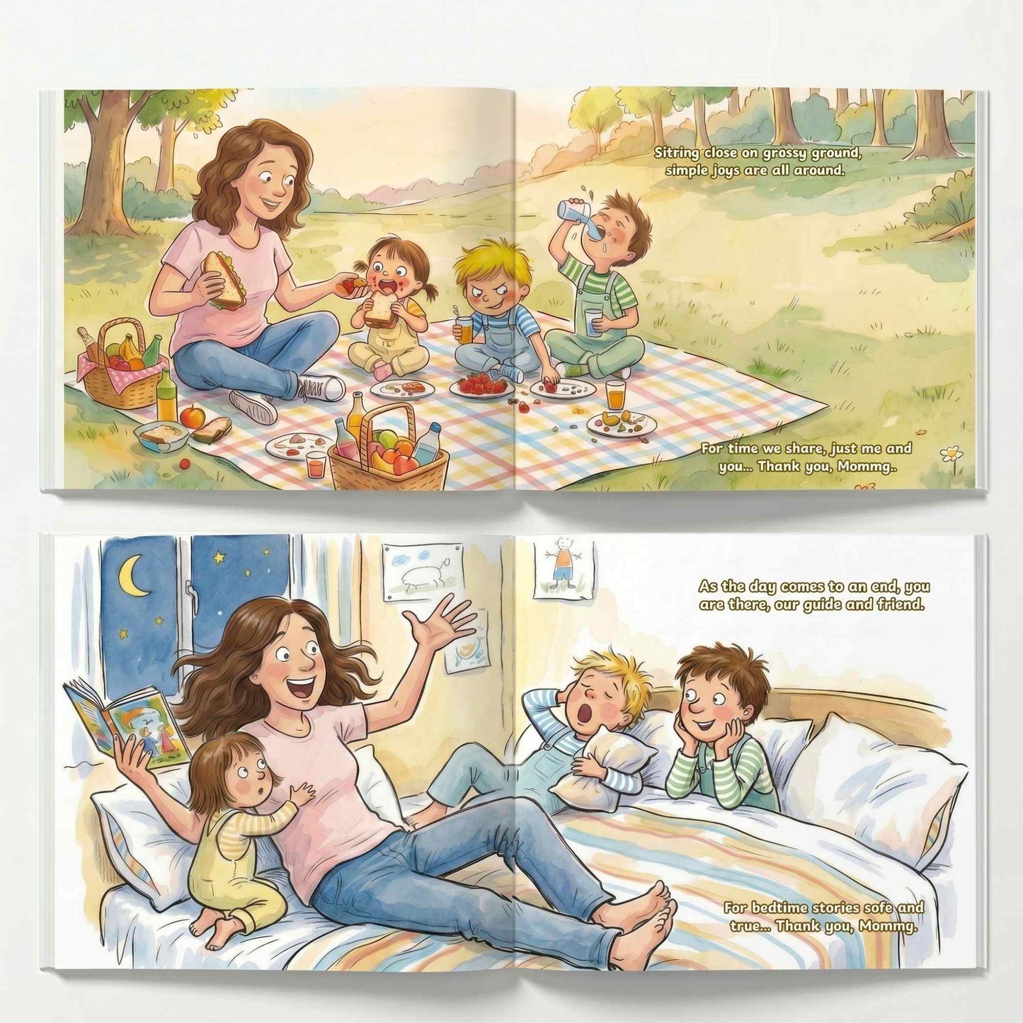 Thank you, Mom (1-4 Children)