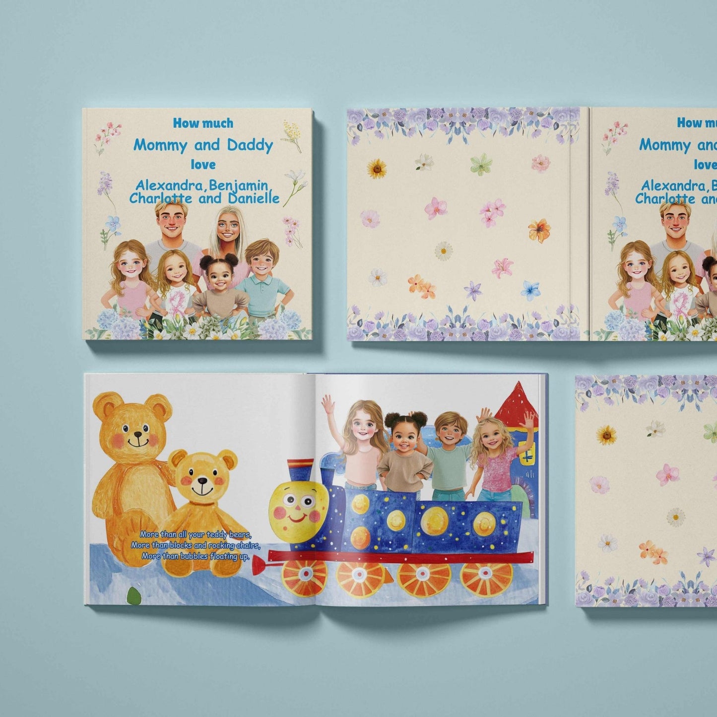How Much Mommy and Daddy Love You (2-4 Children)