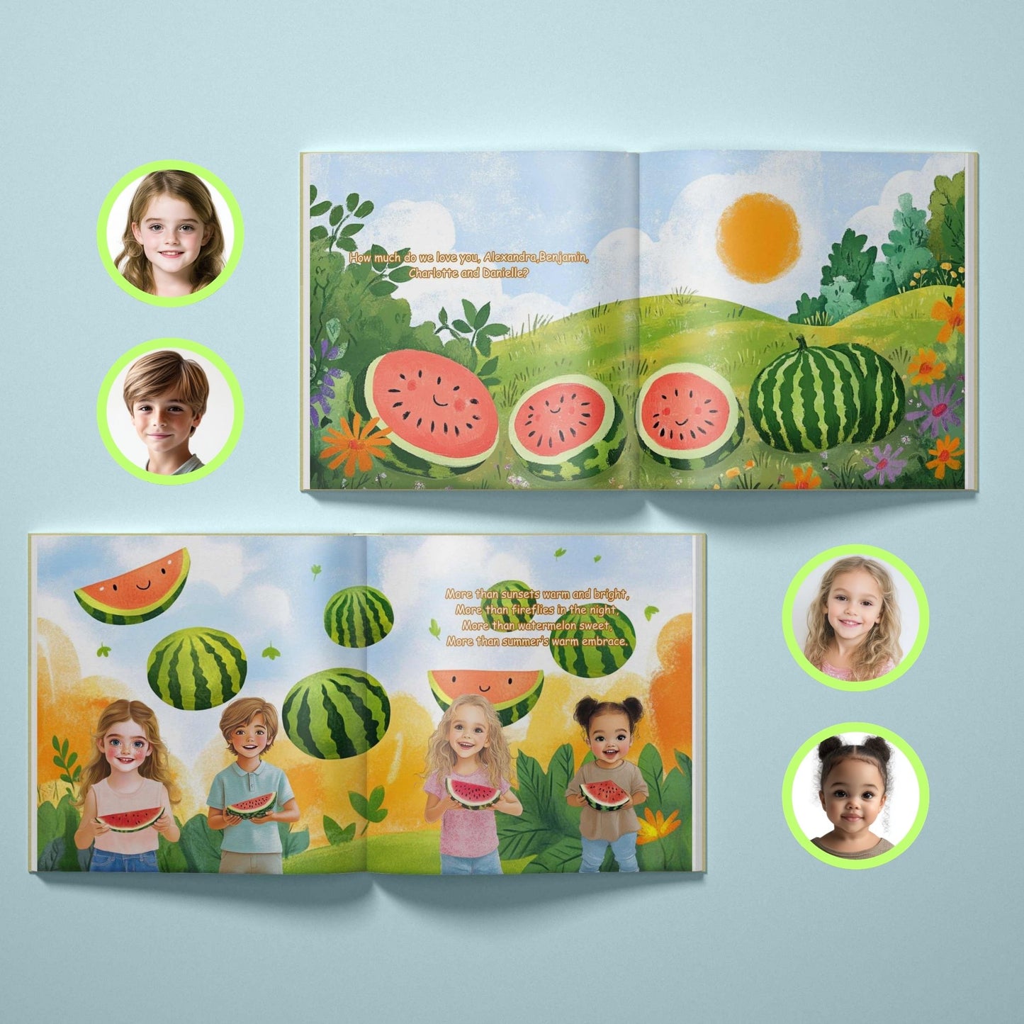 How Much Mommy and Daddy Love You (2-4 Children)