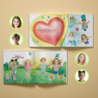 We Love Grandparents This Much! (2–4 Children)