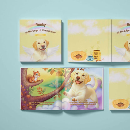 At the Edge of the Rainbow - Dog Memorial Book