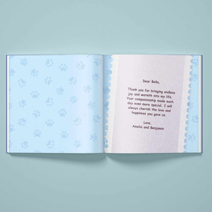 At the Edge of the Rainbow - Dog Memorial Book