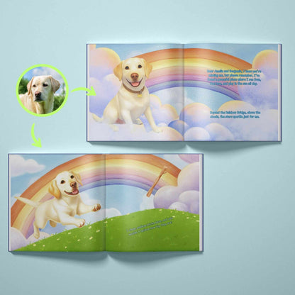 At the Edge of the Rainbow - Dog Memorial Book