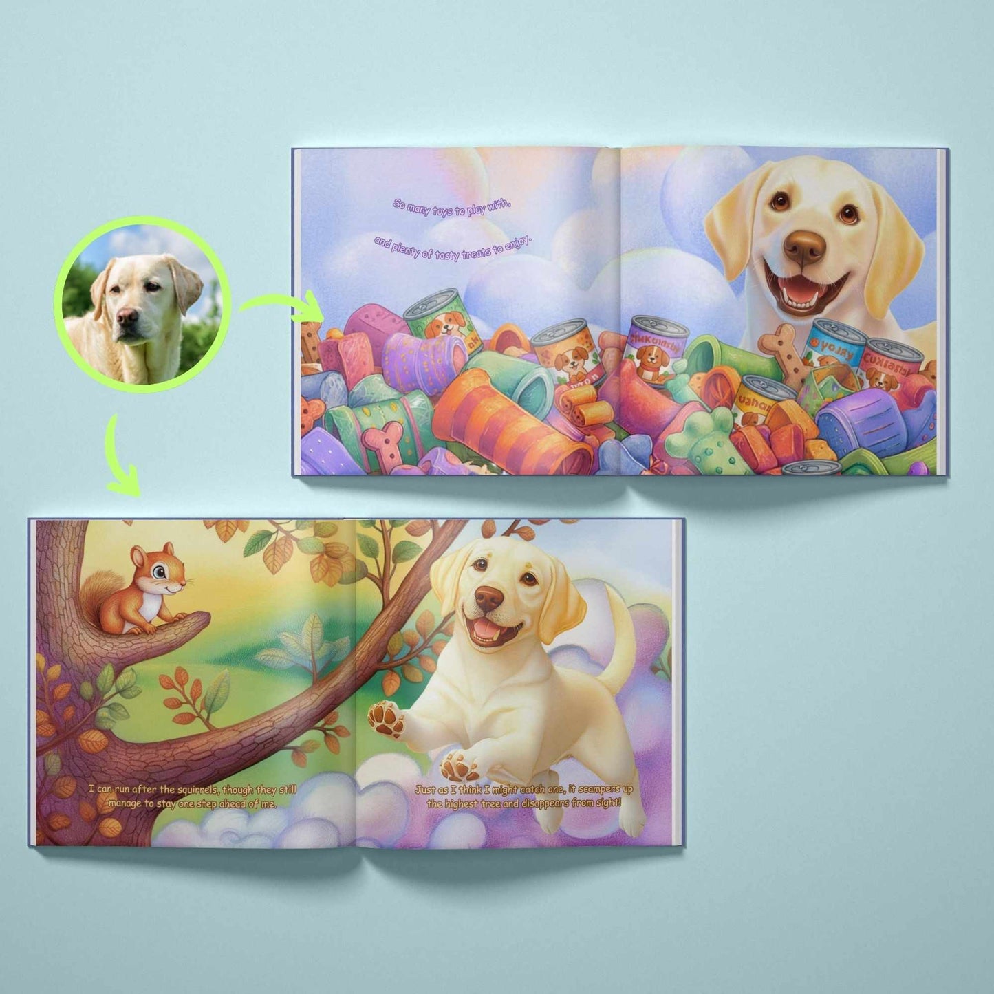 At the Edge of the Rainbow - Dog Memorial Book