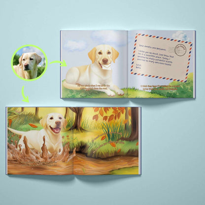 At the Edge of the Rainbow - Dog Memorial Book