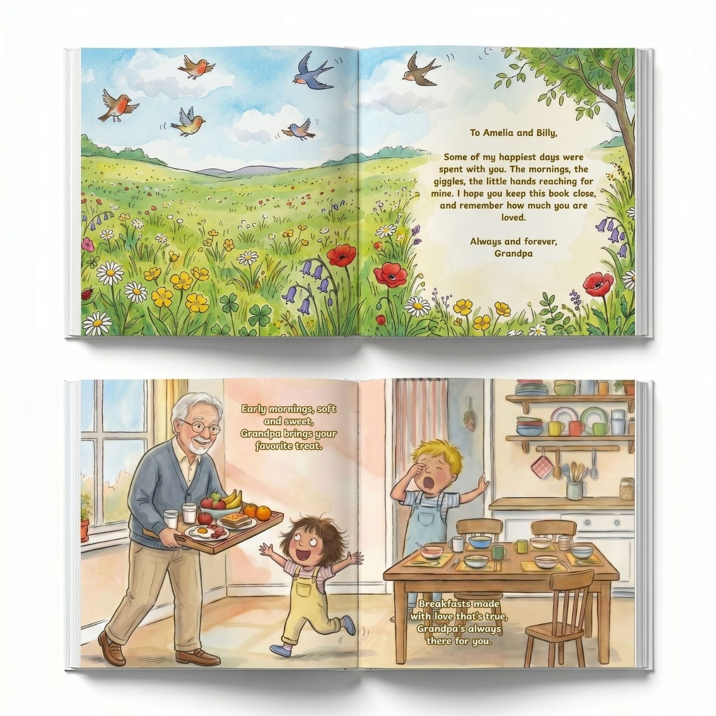 Grandpa Loves You (1 - 4 Children)