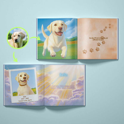 At the Edge of the Rainbow - Dog Memorial Book