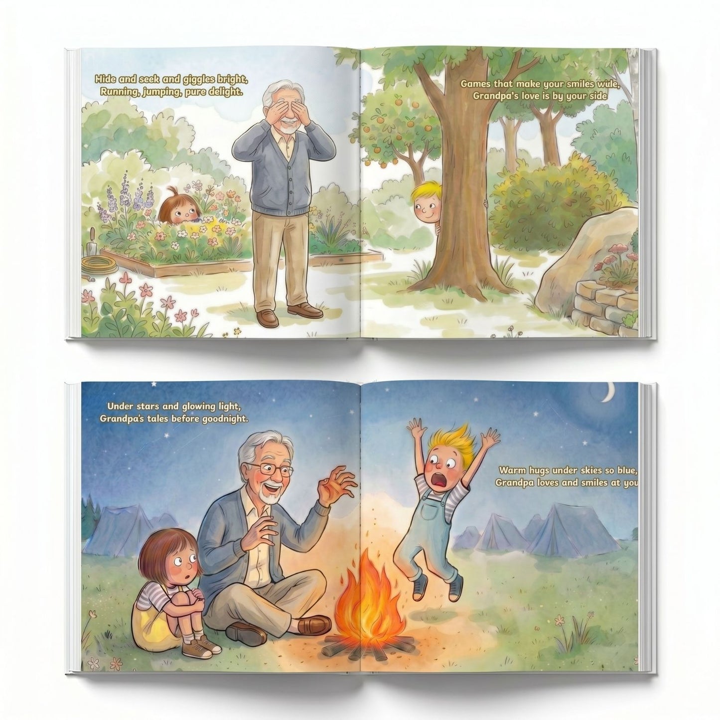 Grandpa Loves You (1 - 4 Children)