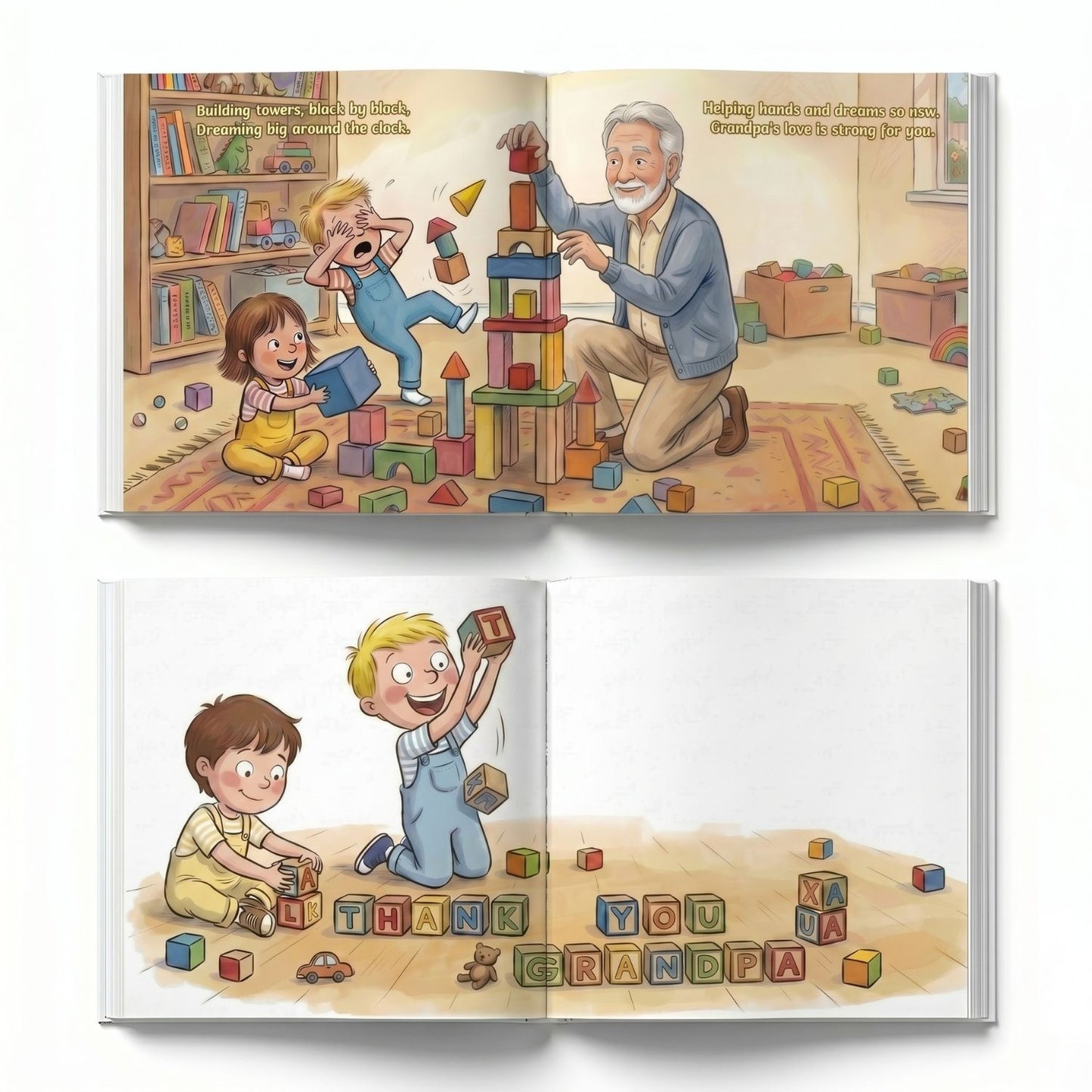 Grandpa Loves You (1 - 4 Children)