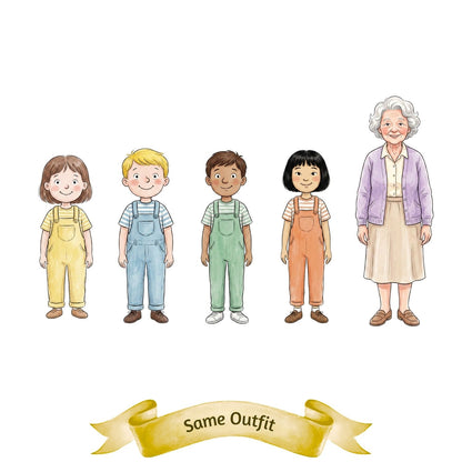 Grandma Loves You (1 - 4 Children)