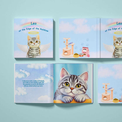At the Edge of the Rainbow - Cat Memorial Book