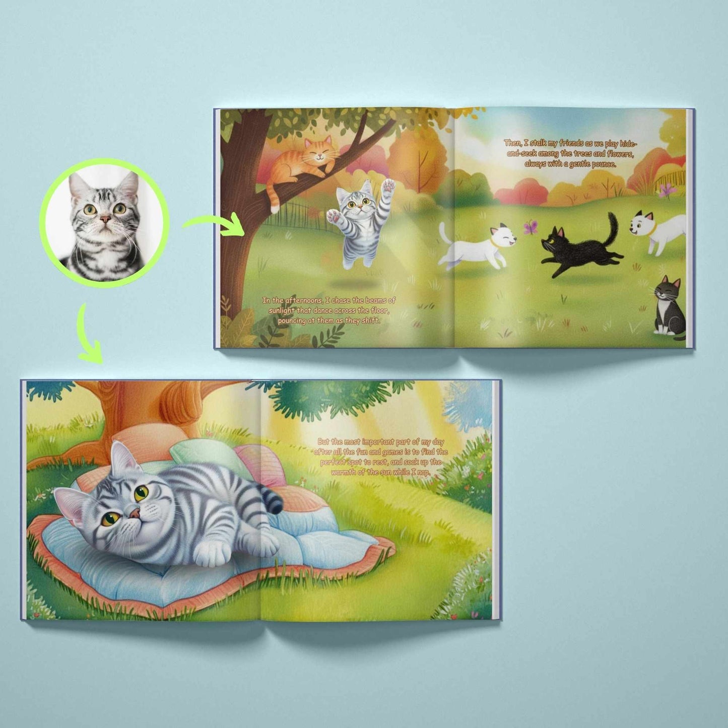 At the Edge of the Rainbow - Cat Memorial Book