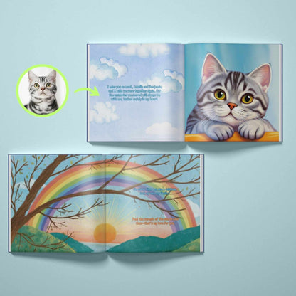 At the Edge of the Rainbow - Cat Memorial Book
