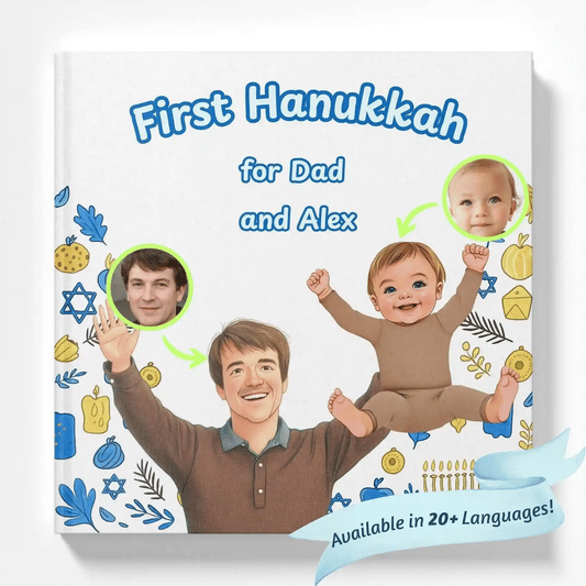 First Hanukkah for Dad and Me
