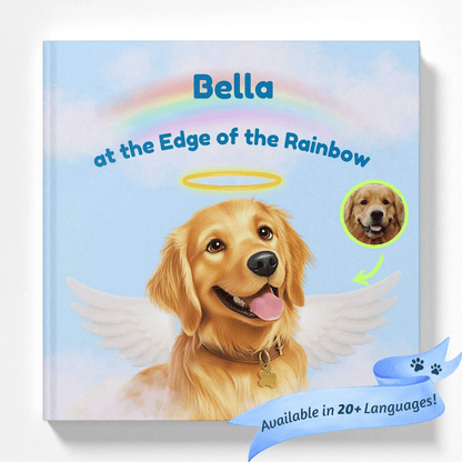 At the Edge of the Rainbow - Dog Memorial Book