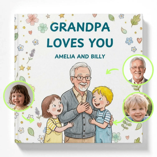 Grandpa Loves You (1 - 4 Children)